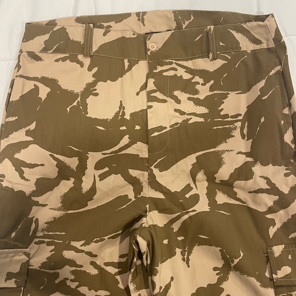 Tan Camo pants, new with the tags, size 12, from PLT. EXTREMELY LONG. FOR TALL - Picture 1 of 6